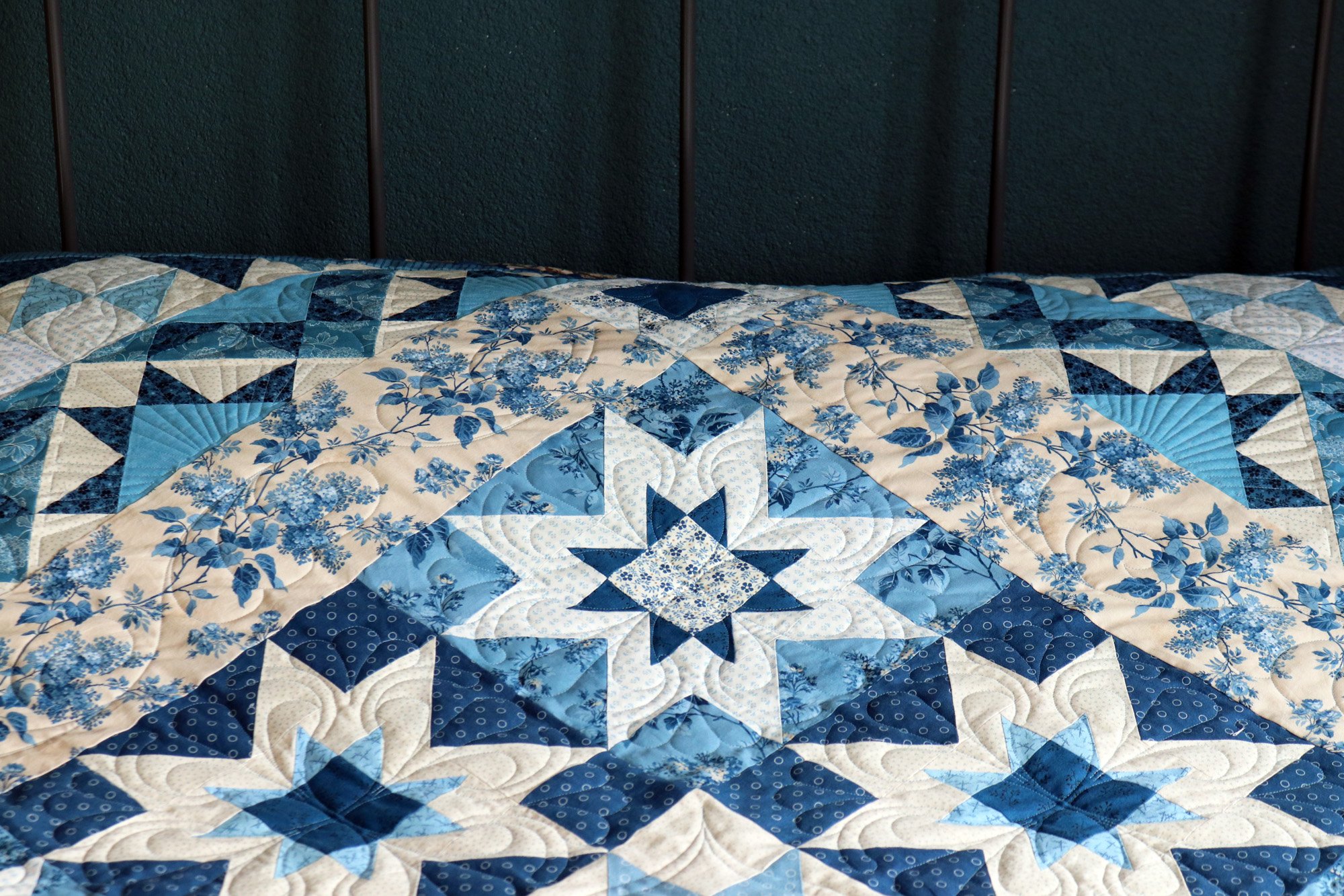 in the Quilting Studio, no. 41 — Stitched in Color